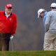 President Donald Trump golfs at Trump National Golf Club on November 27, 2020 in Sterling, Virginia.